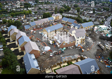 New Build Housing Stock Photo - Alamy