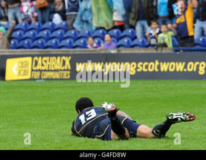 Rugby Union - EMC Test Match - Scotland v Ireland - Murrayfield Stock Photo