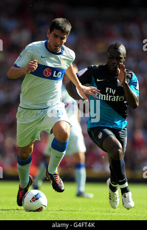 Soccer - Emirates Cup 2011 - Arsenal v Club Atletico Boca Juniors - Emirates Stadium Stock Photo