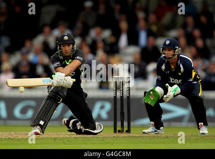 Cricket - Clydesdale Bank 40 - Group B - Surrey v Durham - The Kia Oval Stock Photo