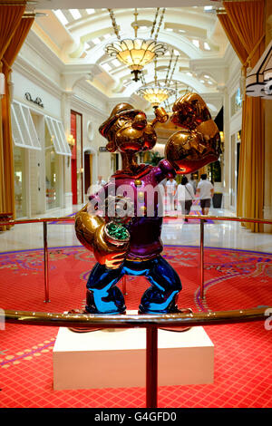 Figurine at Wynn Hotel and Casino, Las Vegas, Nevada. Stock Photo