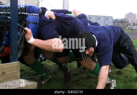 Ulster/Rugby training 4 Stock Photo