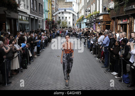 'Catwalk Carnaby' fashion show Stock Photo