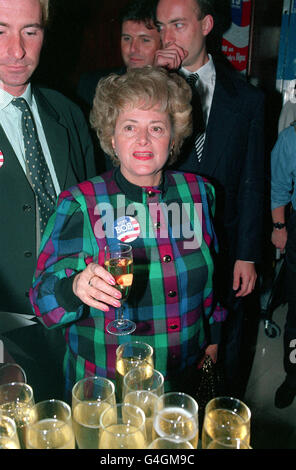 PA NEWS PHOTO 28/1/93  A LIBRARY PHOTO OF CYNTHIA PAYNE Stock Photo