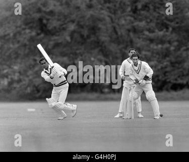 Cricket - India Tour of England 1967 - Indian Gymkhana v India - Indian Gymkhana Cricket Club Ground, Osterley Stock Photo