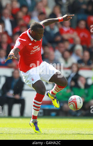 Soccer - npower Football League Championship - Nottingham Forest v West Ham United - City Ground. Ishmael Miller, Nottingham Forest Stock Photo