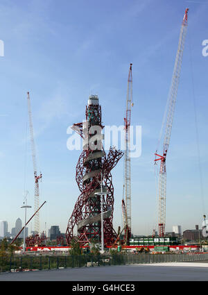 Four flames for Paralympic torch Stock Photo