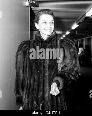 AUDREY HEPBURN Stock Photo