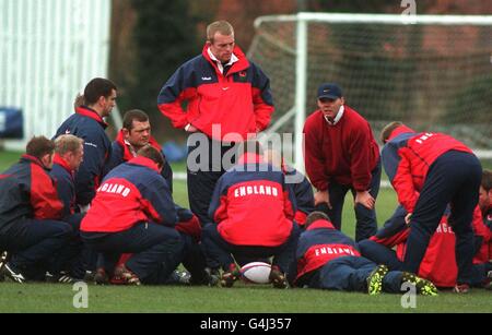 England Rugby Training Stock Photo