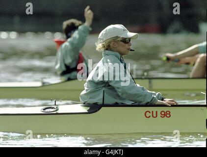 BOAT Race/Cambridge3 Stock Photo