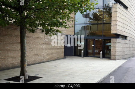 Crown Court stock. General view of Cambridge Crown Court, Cambridge. Stock Photo