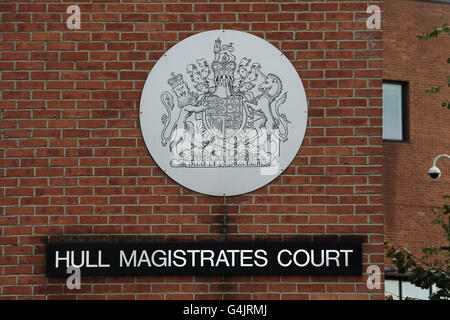 Hull Magistrates Court stock. A general view of Hull Crown Court. Stock Photo