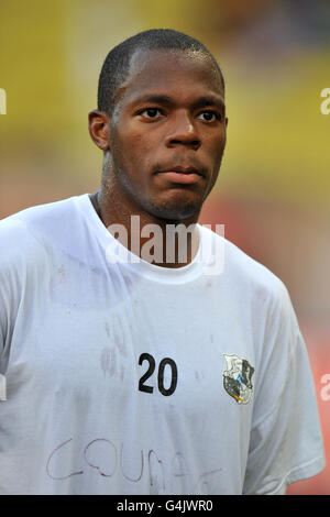 Soccer - Ligue 2 - AS Monaco v Amiens SC - Stade Louis II. Herve Bazile, SC Amiens Stock Photo