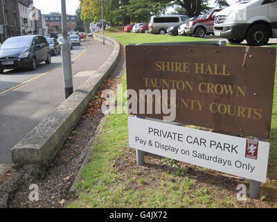 Taunton Crown Court stock. General view of Taunton Crown Court. Stock Photo