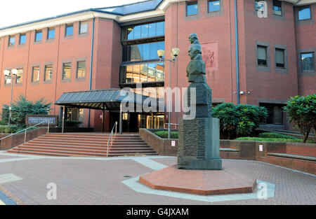 Crown court stock. A general view of Birmingham Crown Court in Birmingham. Stock Photo