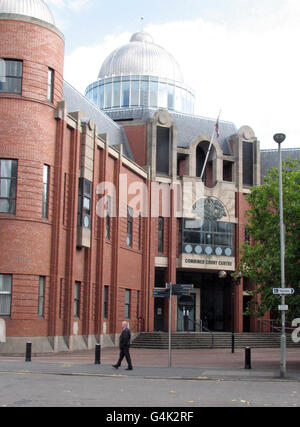 Crown court stock Stock Photo