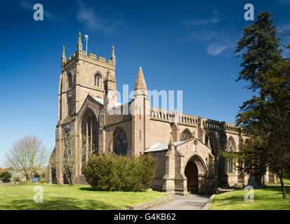 UK, Herefordshire, Leominster, Priory Church of St. Peter & St. Paul Stock Photo