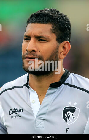 Rugby Union - Aviva Premiership - London Wasps v Leicester Tigers - Adams Park. Steve Mafi, Leicester Tigers Stock Photo