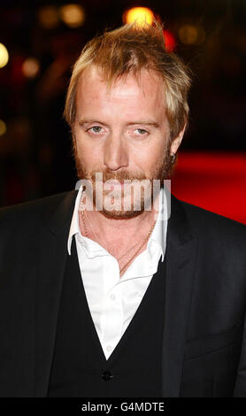 Rhys Ifans arrives for the premiere of Anonymous, at the Empire, Leicester Square, London. PRESS ASSOCIATION Photo. Picture date: Tuesday October 25, 2011. Photo credit should read: Ian West/PA Wire Stock Photo