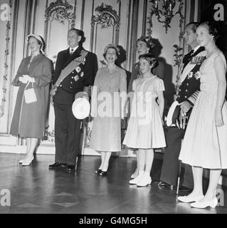 Royalty - Queen Elizabeth II State Visit to Denmark - Copenhagen Stock Photo