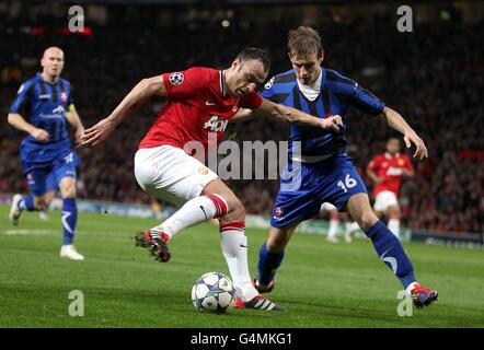 Soccer - UEFA Champions League - Group C - Manchester United v FC Otelul Galati - Old Trafford Stock Photo