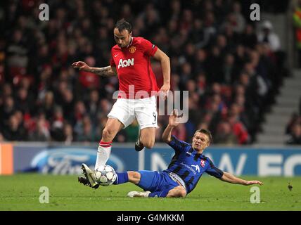 Soccer - UEFA Champions League - Group C - Manchester United v FC Otelul Galati - Old Trafford Stock Photo