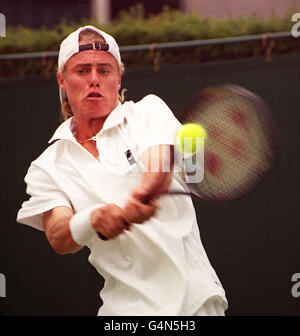 Tennis baseball cap lleyton hewitt hi-res stock photography
