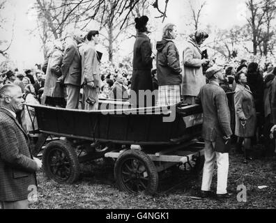 Equestrian - Three day Horse Trials - Badminton Stock Photo