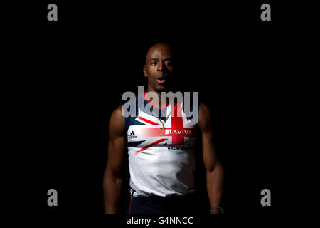 Athletics - JJ Jegede Feature - Gateshead College Academy for Sport Stock Photo