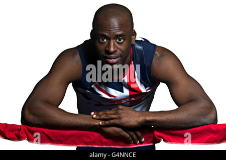 Athletics - JJ Jegede Feature - Gateshead College Academy for Sport Stock Photo