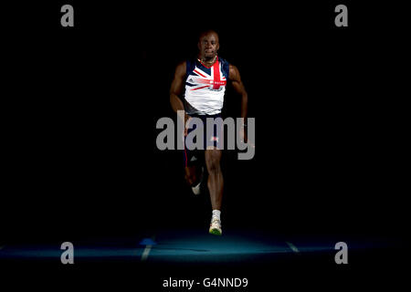 Athletics - JJ Jegede Feature - Gateshead College Academy for Sport Stock Photo