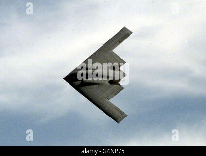 Fairford/B2 Stealth Bomber Stock Photo