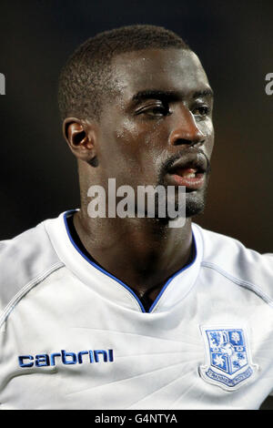 Soccer - Johnstone's Paint Trophy - Northern Section - Chesterfield v Tranmere Rovers - b2net Stadium. Zoumana Bakayogo, Tranmere Rovers