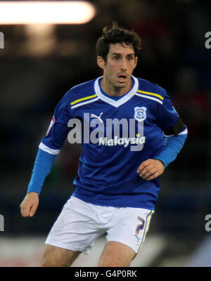 Soccer - Carling Cup - Quarter Final - Cardiff City v Blackburn Rovers - Cardiff City Stadium. Peter Whittingham, Cardiff City Stock Photo