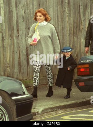 Sarah Ferguson, Duchess of York and Princess Eugenie of York Princess ...