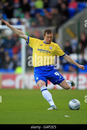 Soccer - npower Football League Championship - Cardiff City v Birmingham City - Cardiff City Stadium. Steven Caldwell, Birmingham City Stock Photo