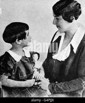 Nadezhda Alliluyeva, second wife of Soviet dictator Joseph Stalin, and ...