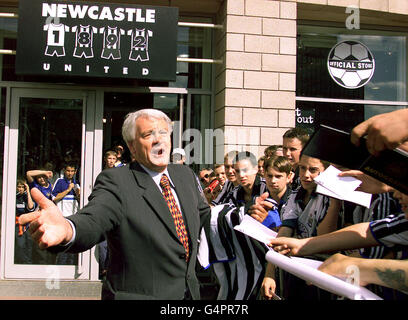 Soccer Newcastle Robson Stock Photo