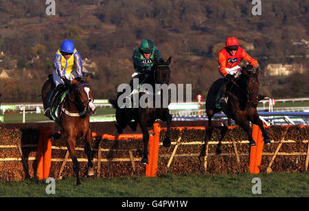 Horse Racing - The International - Day Two - Cheltenham Racecourse Stock Photo