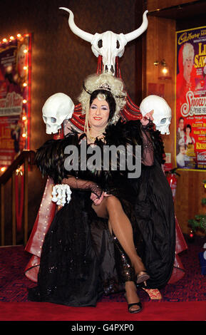 Lily Savage making her pantomime debut as the Wicked Queen in Snow White and the Seven Dwarfs at the Birmingham Hippodrome. Stock Photo