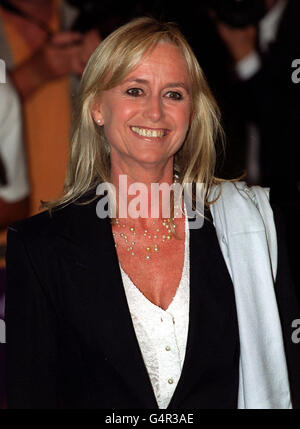 Actress Susan George arrives for the UK premiere of the film 'Eyes Wide Shut' starring Nicole Kidman and Tom Cruise and directed by the late Stanley Kubrick, at the Warner Village Cinema, Leicester Square, London. *20/04/01 Susan George is to join the cast of top soap EastEnders, it emerged. She will appear for a few months as Margaret, a temporary love interest for the character Terry, played by Gavin Richards, a BBC spokesman said. Today's Daily Mail quoted the 50-year-old actress, who rose to international stardom in the 1971 movie Straw Dogs, as saying she was 'really pleased' to be Stock Photo
