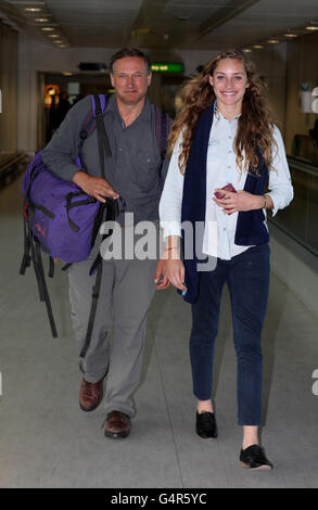 Amelia Hempleman Adams Arrives Back At Terminal 3 Of Heathrow Airport amelia-hempleman-adams-arrives-back-at-terminal-3-of-heathrow-airport