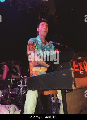 Keyboard player Clint Boon formerly with the band 'Inspiral Carpets ...