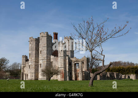 Titchfield Abbey ruin near Fareham, Hampshire, England, United Kingdom, Europe Stock Photo