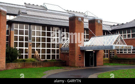 Crown court stock. General view of Warrington Crown and County Courts Stock Photo