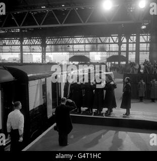 Politics - Sir Winston Churchill Funeral - London - 1965 Stock Photo