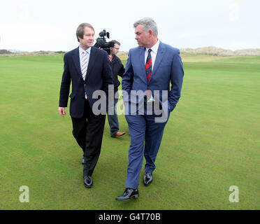 Golf - Irish Open Announcement - Royal Portrush Golf Club Stock Photo