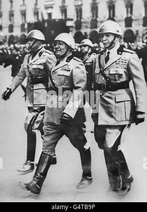 FASCIST ITALY: THE SECOND WORLD WAR 1939-1945 Stock Photo