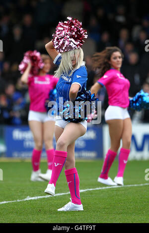 Soccer - FA Cup - Third Round - Gillingham v Stoke City - MEMS Priestfield Stadium. GFC Gems, Gillingham Cheerleaders Stock Photo