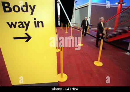 Dome Visitors queues Stock Photo